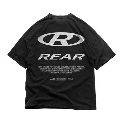 REAR Oversized T-Shirt, Black